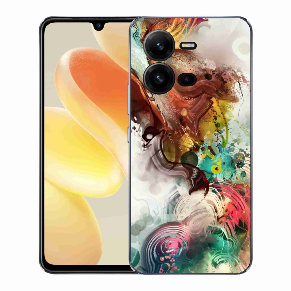 Gelový kryt mmCase na Vivo X80 Lite - abstrakt 1