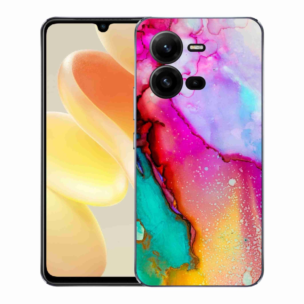 Gelový kryt mmCase na Vivo X80 Lite - abstrakt 24