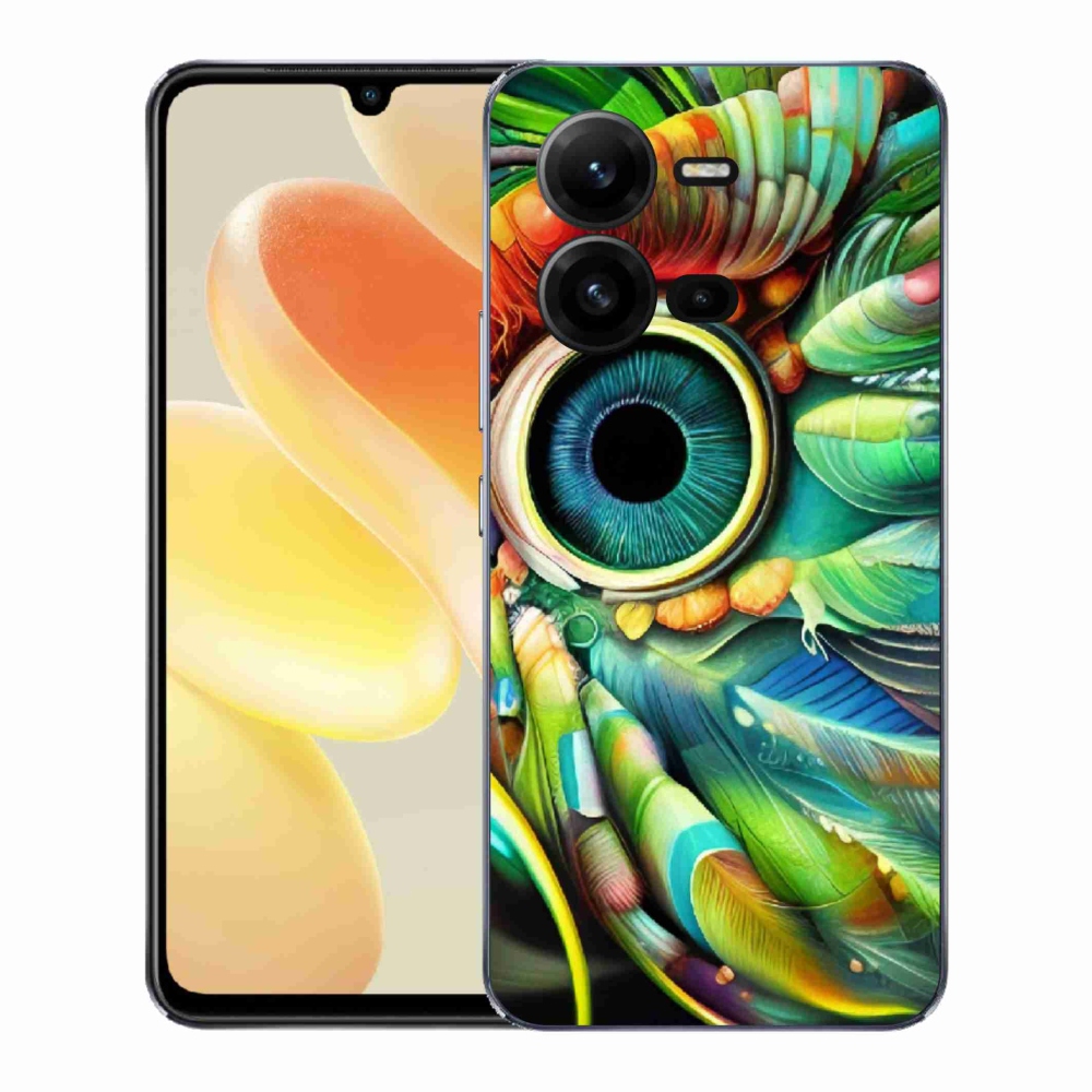 Gelový kryt mmCase na Vivo X80 Lite - abstraktní motiv 18