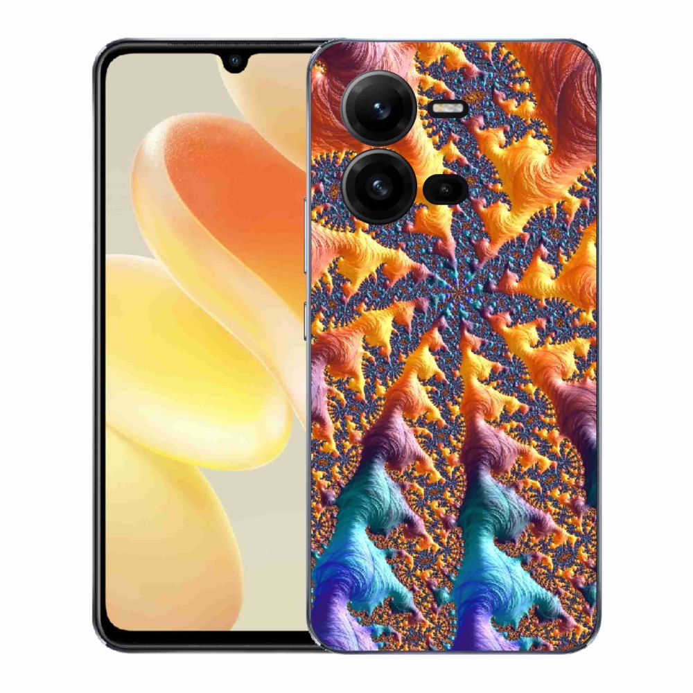 Gelový kryt mmCase na Vivo X80 Lite - abstraktní motiv 23