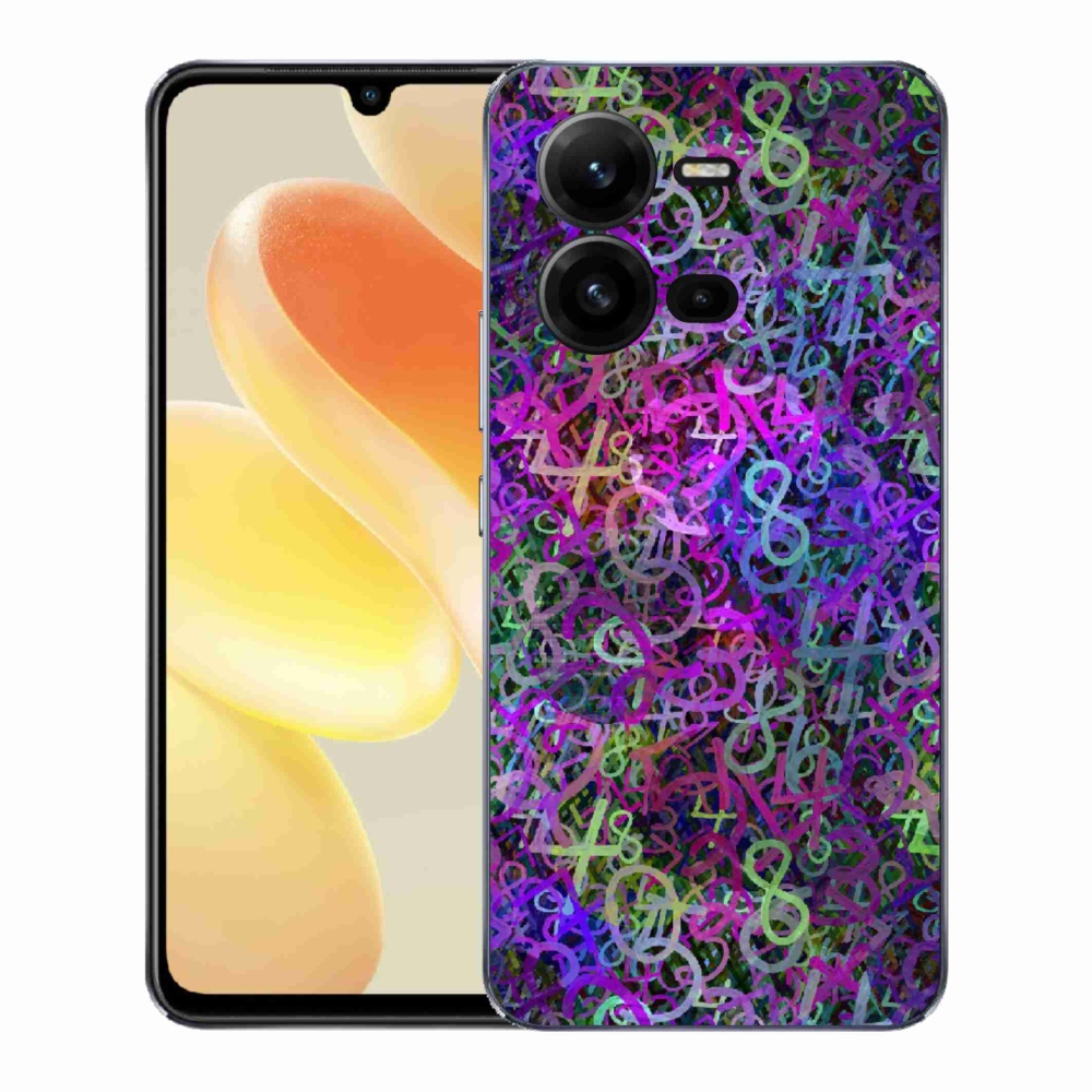 Gelový kryt mmCase na Vivo X80 Lite - abstraktní motiv 25