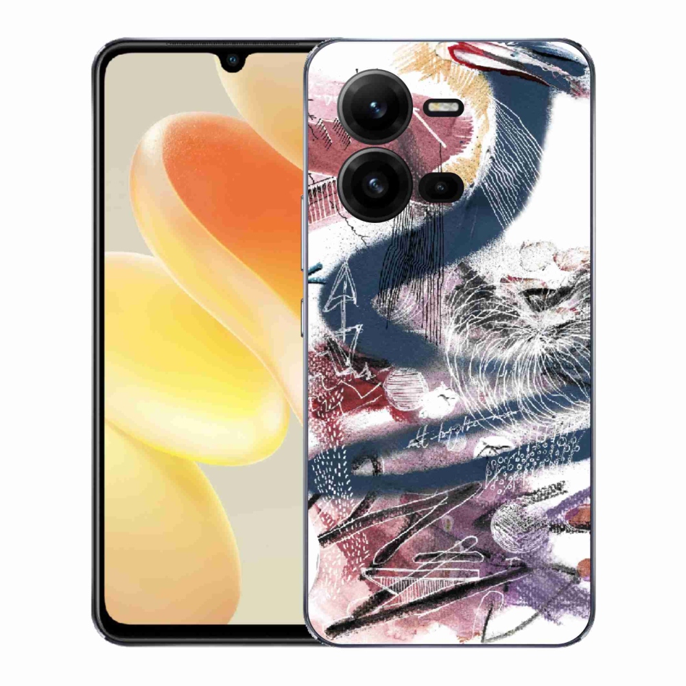Gelový kryt mmCase na Vivo X80 Lite - abstraktní motiv 28