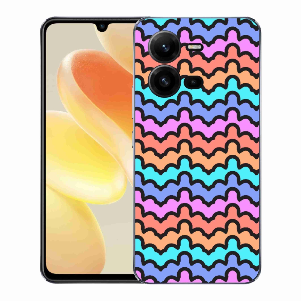 Gelový kryt mmCase na Vivo X80 Lite - abstraktní motiv 30