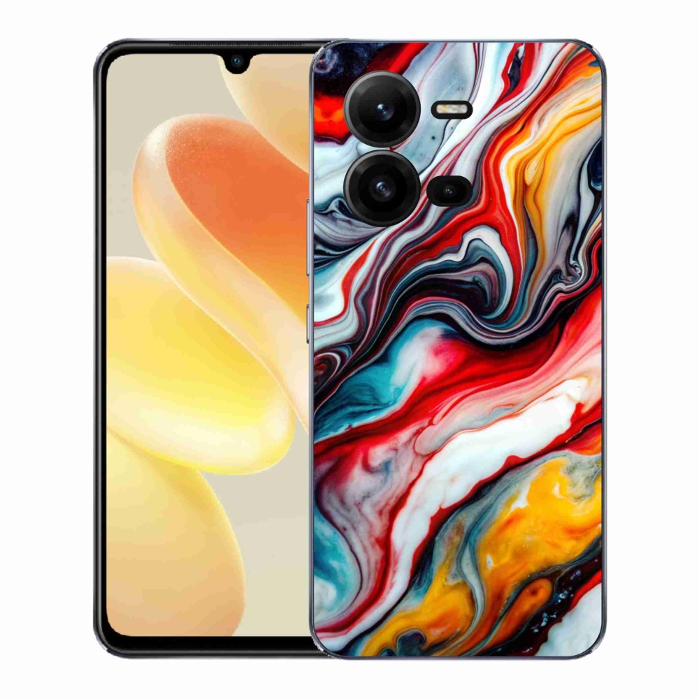 Gelový kryt mmCase na Vivo X80 Lite - abstraktní motiv 35