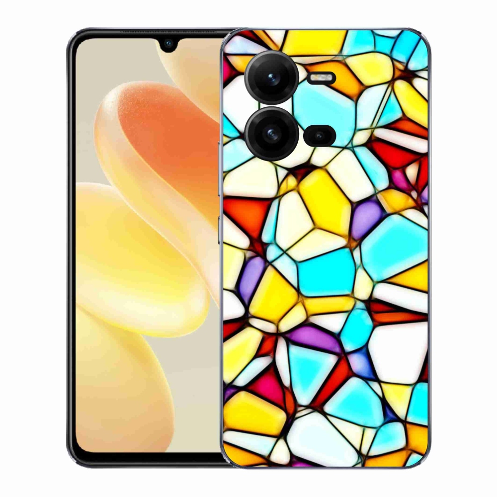 Gelový kryt mmCase na Vivo X80 Lite - abstraktní motiv 40