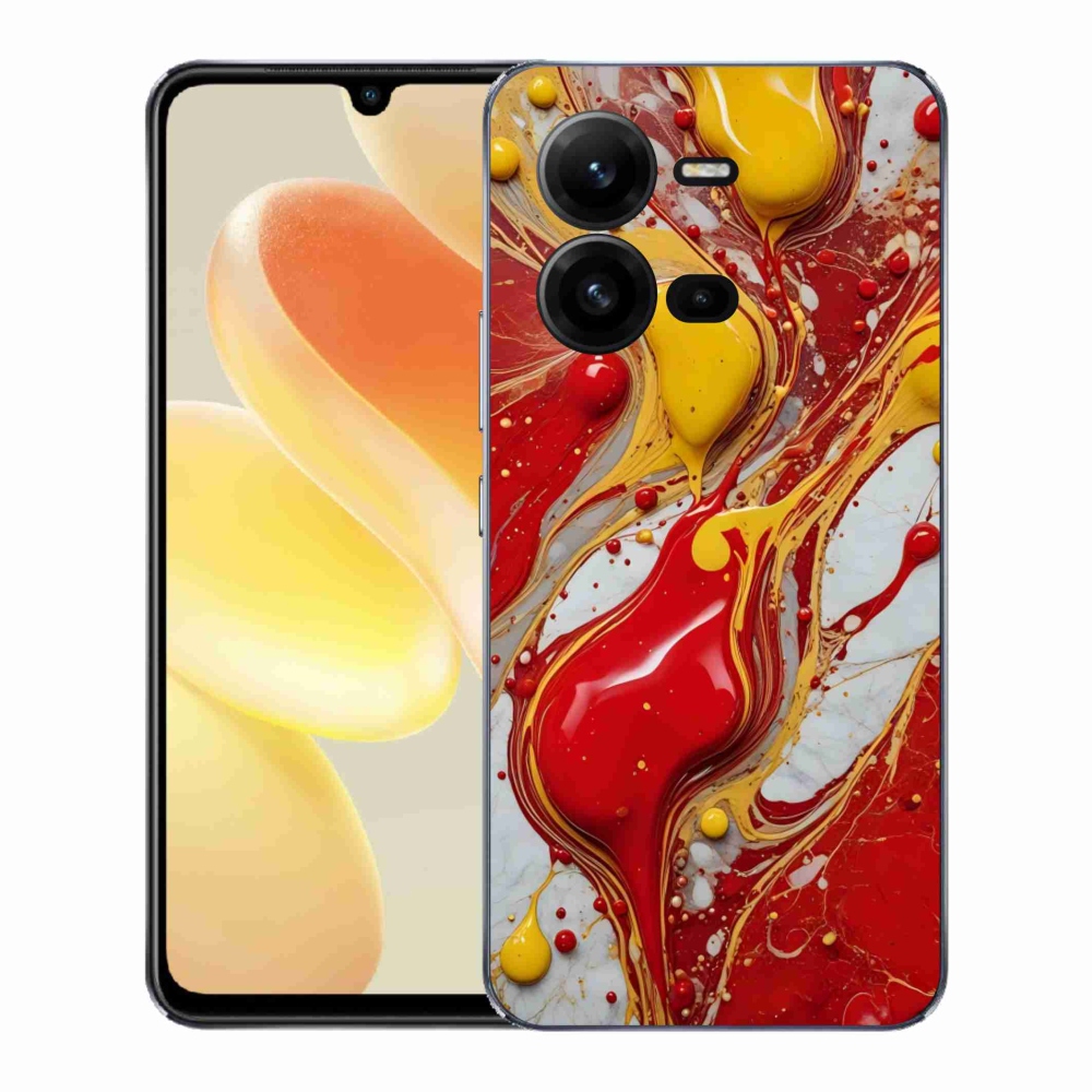 Gelový kryt mmCase na Vivo X80 Lite - abstraktní motiv 42