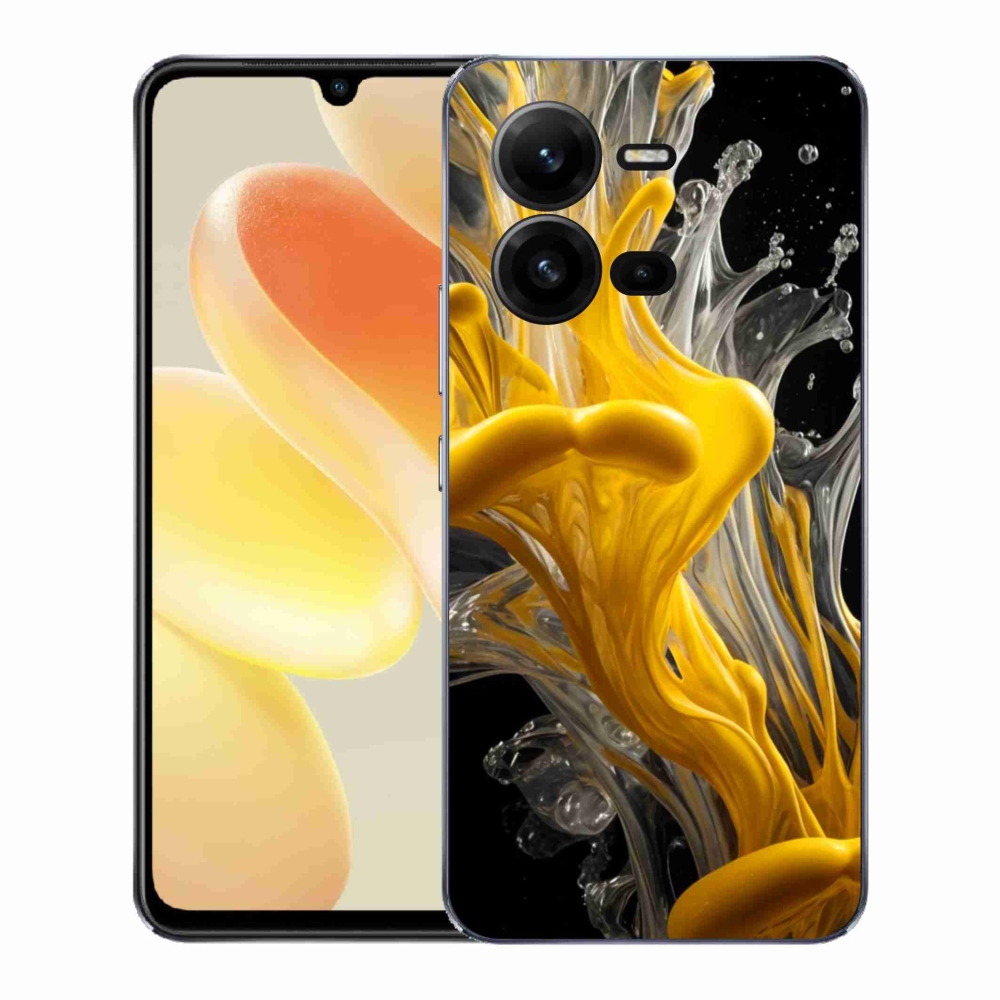 Gelový kryt mmCase na Vivo X80 Lite - abstraktní motiv 48