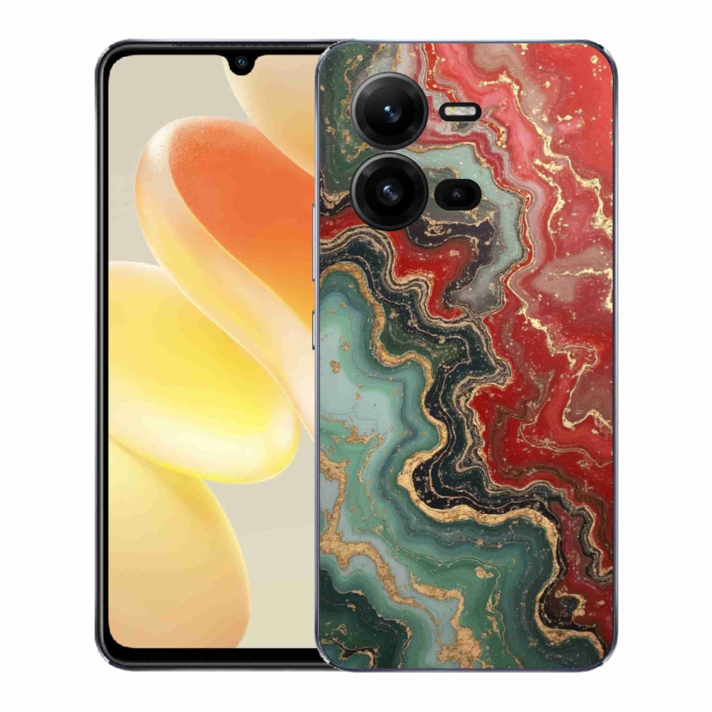 Gelový kryt mmCase na Vivo X80 Lite - abstraktní motiv 55