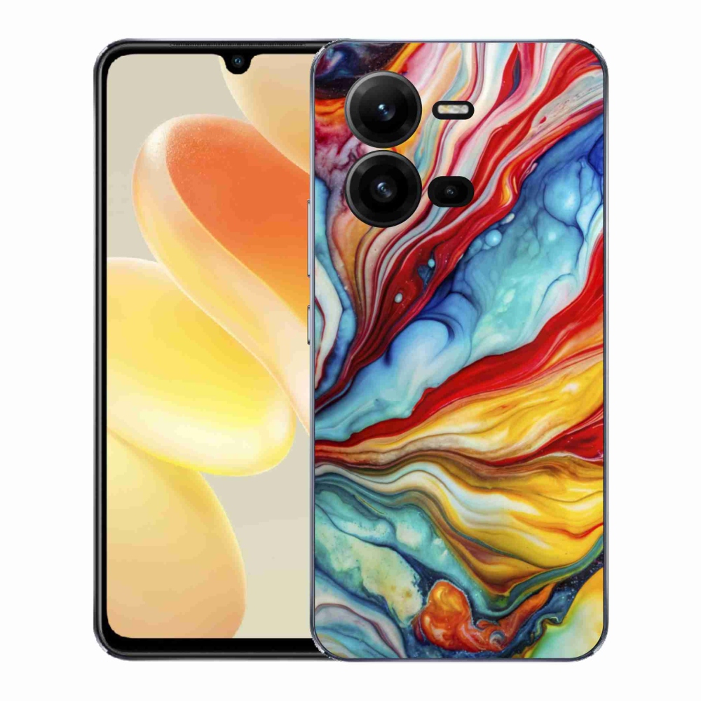Gelový kryt mmCase na Vivo X80 Lite - abstraktní motiv 58
