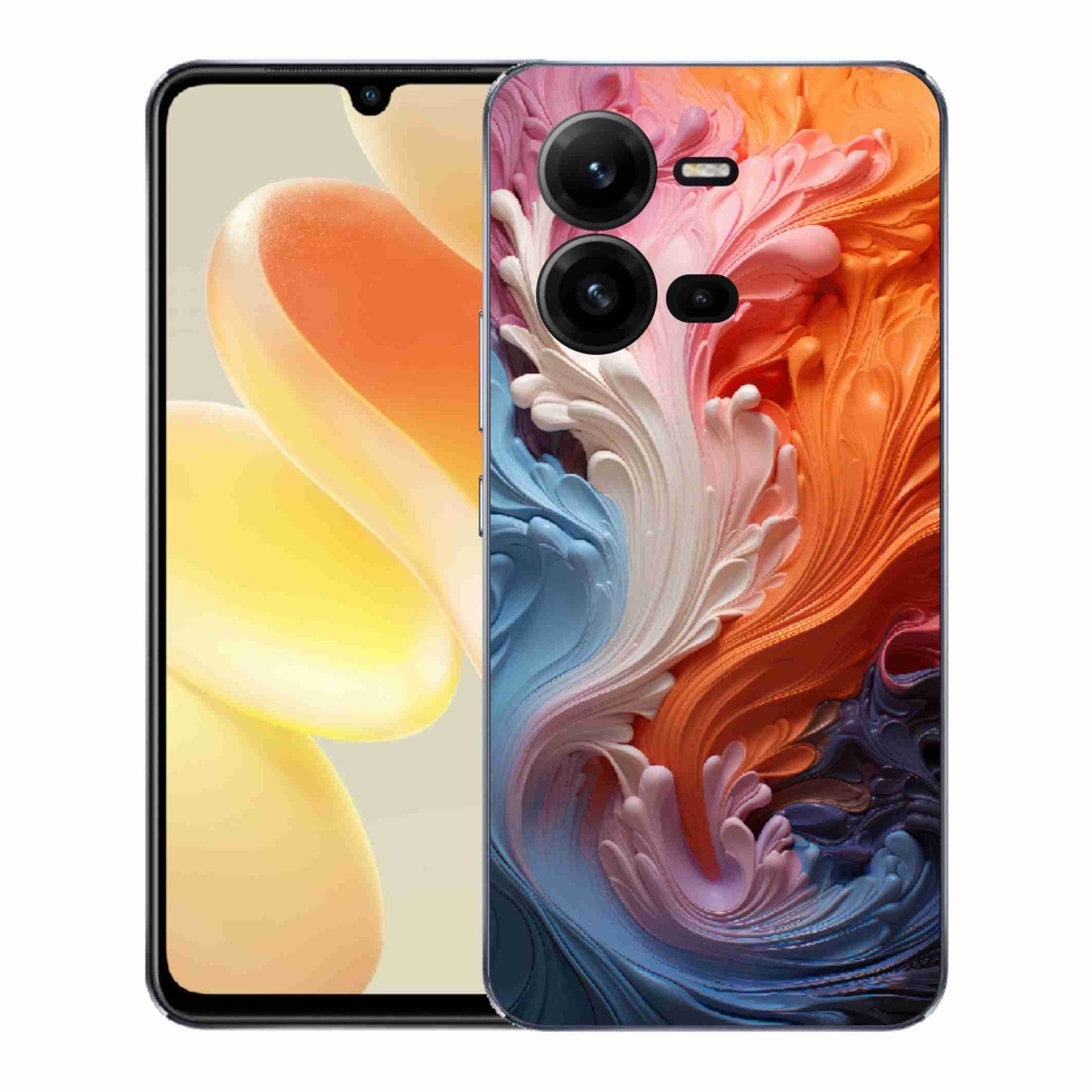 Gelový kryt mmCase na Vivo X80 Lite - abstraktní motiv 8