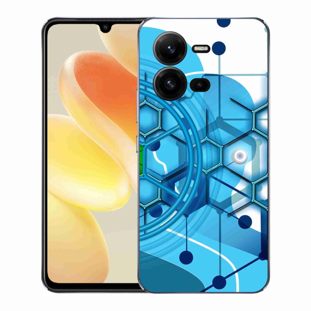 Gelový kryt mmCase na Vivo X80 Lite - abstraktní vzor 2
