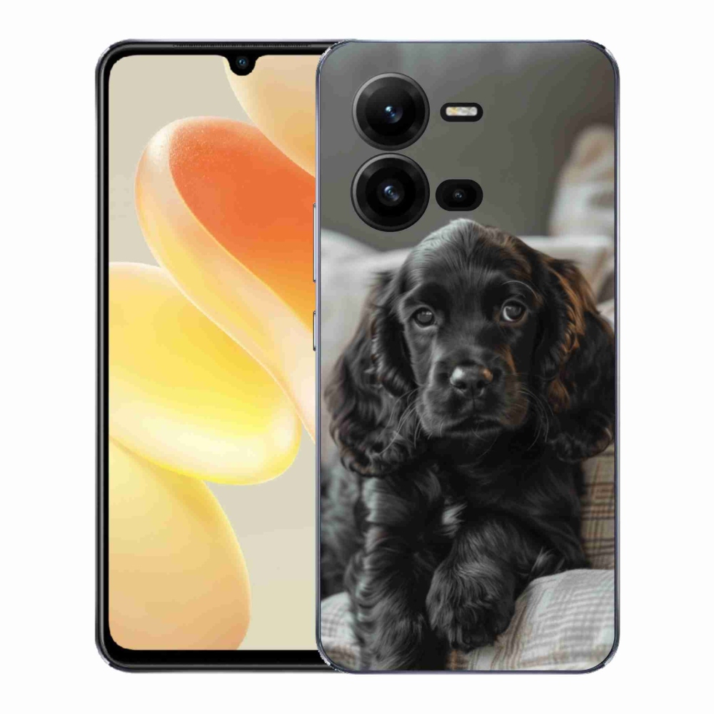 Gelový kryt mmCase na Vivo X80 Lite - anglický kokršpaněl