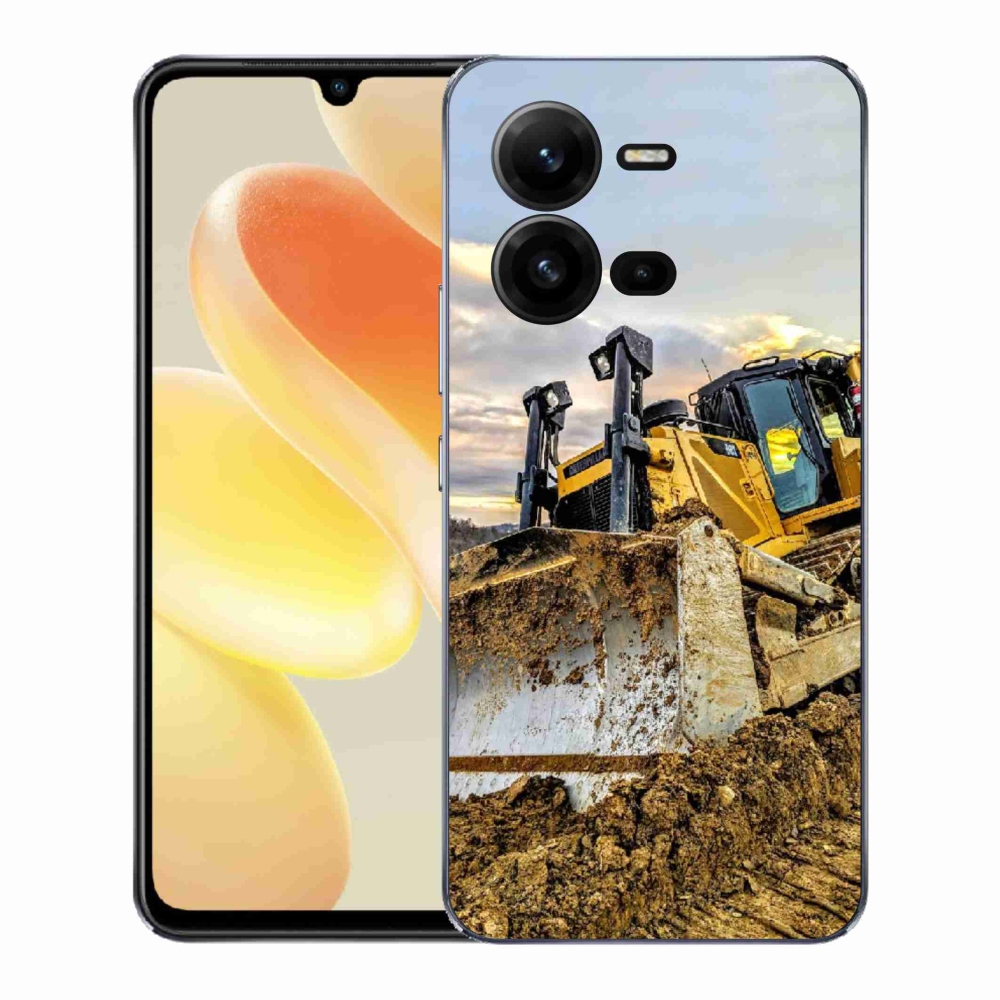 Gelový kryt mmCase na Vivo X80 Lite - bagr