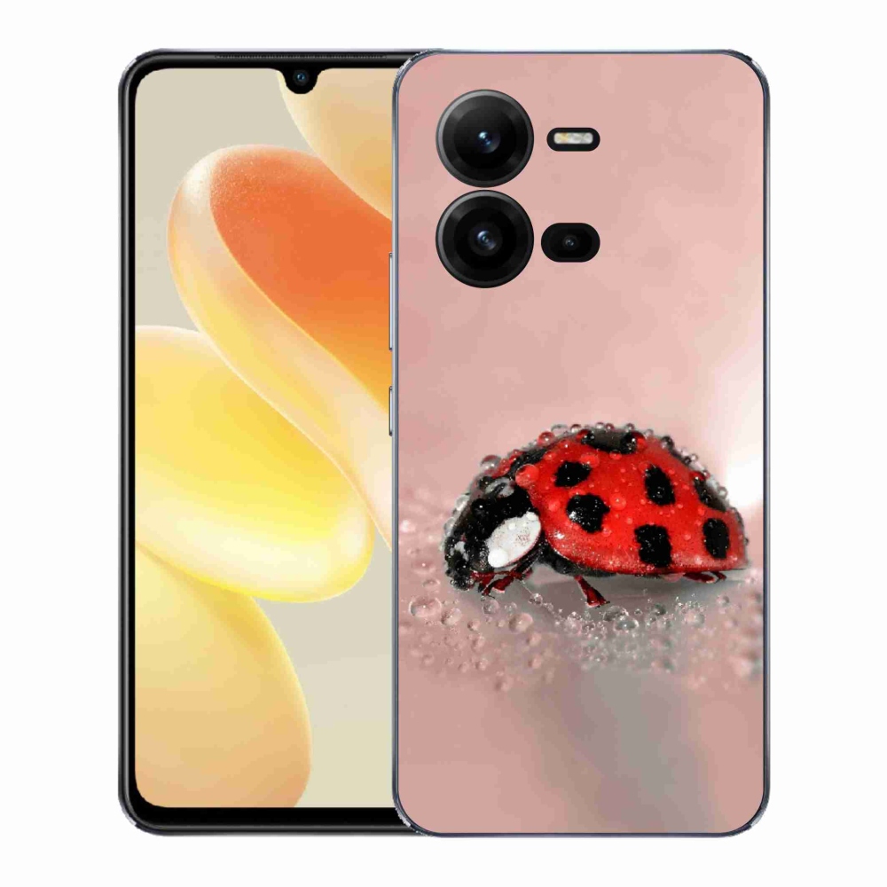 Gelový kryt mmCase na Vivo X80 Lite - beruška