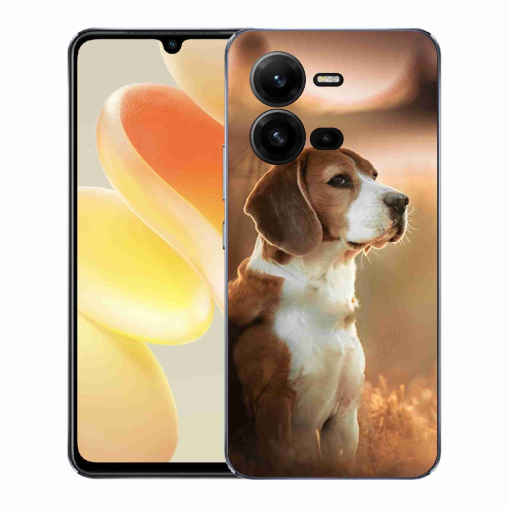 Gelový kryt mmCase na Vivo X80 Lite - bígl