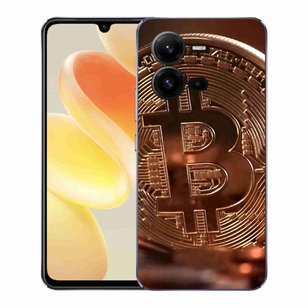 Gelový kryt mmCase na Vivo X80 Lite - bitcoin
