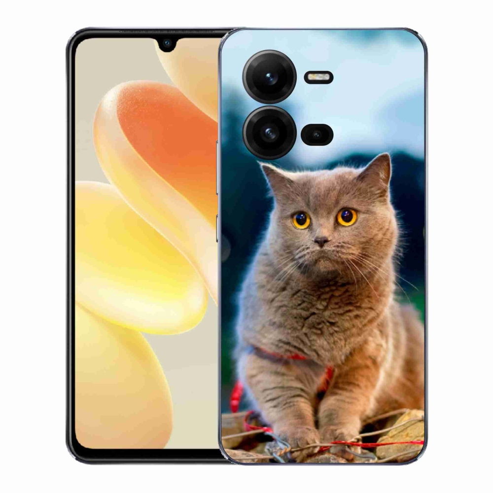 Gelový kryt mmCase na Vivo X80 Lite - britská modrá 2