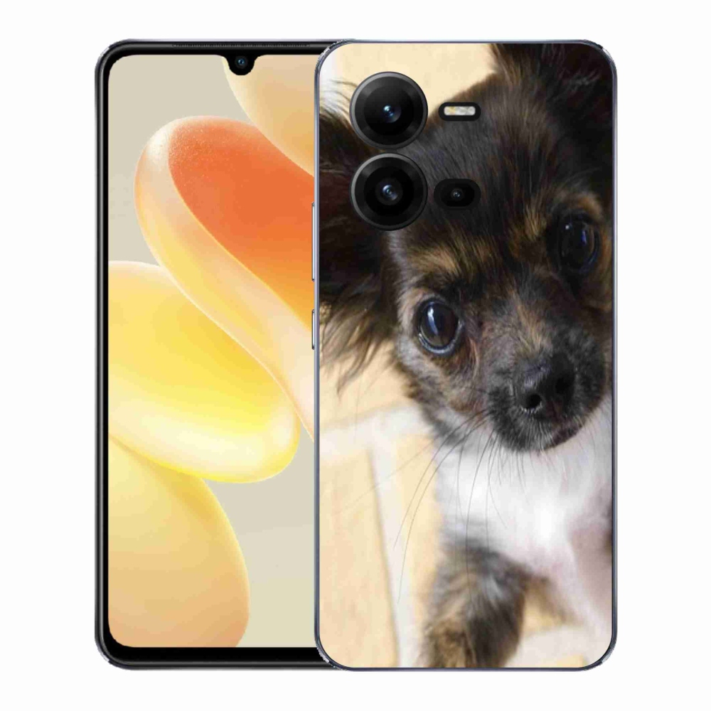 Gelový kryt mmCase na Vivo X80 Lite - čivava 2