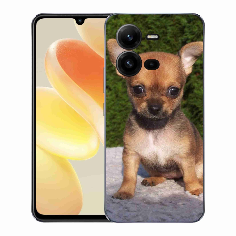Gelový kryt mmCase na Vivo X80 Lite - čivava 3