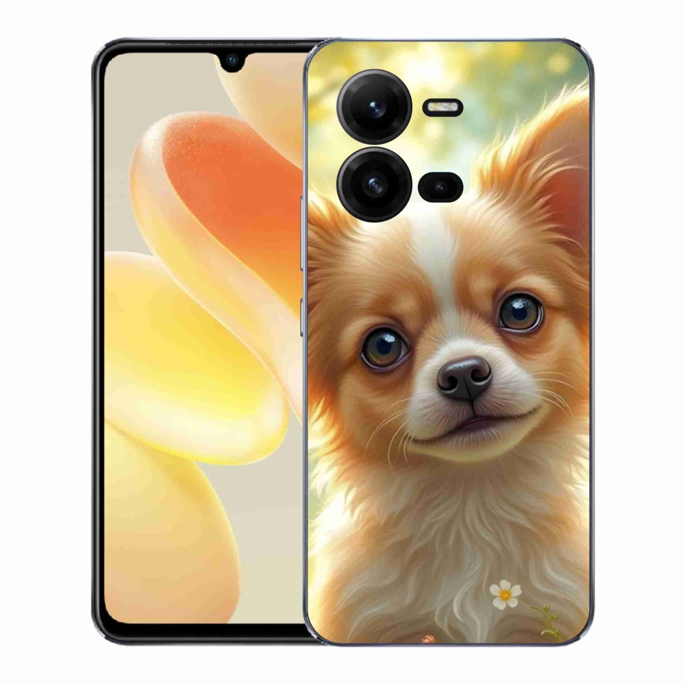 Gelový kryt mmCase na Vivo X80 Lite - čivava 5
