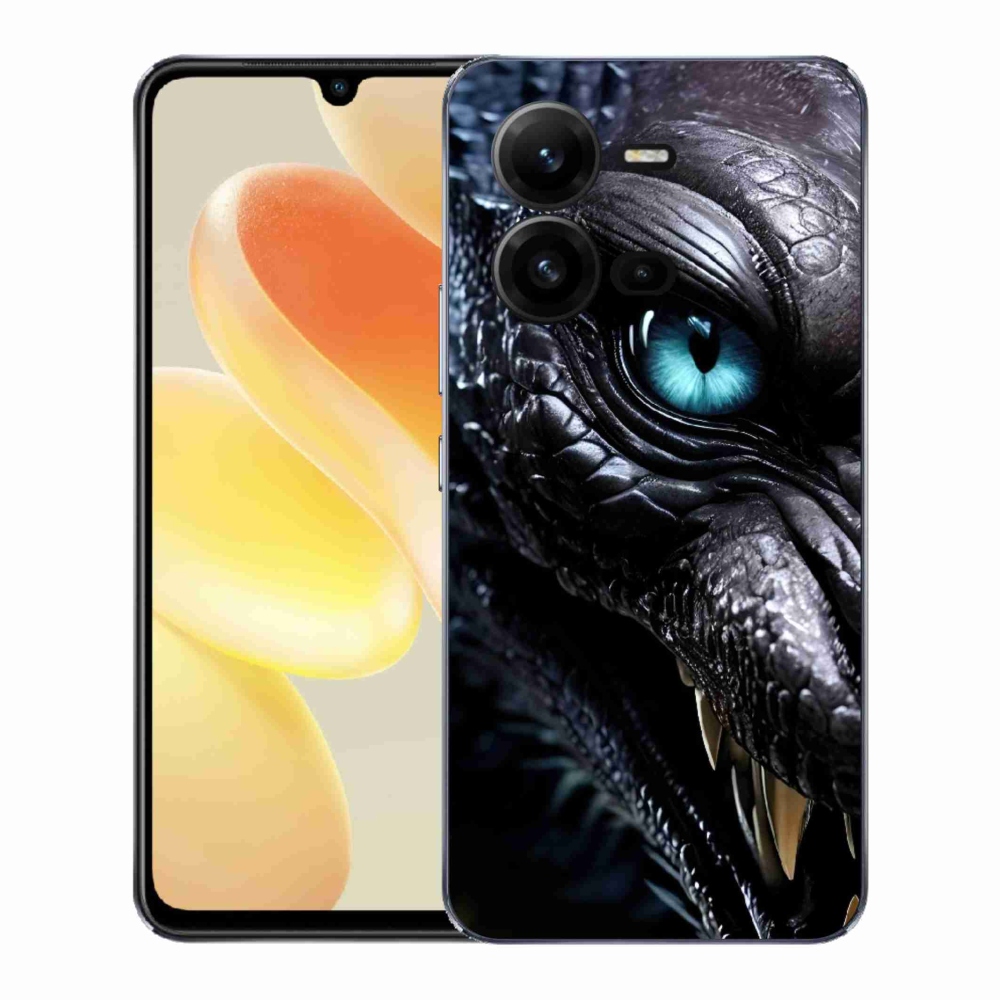 Gelový kryt mmCase na Vivo X80 Lite - dračí pohled