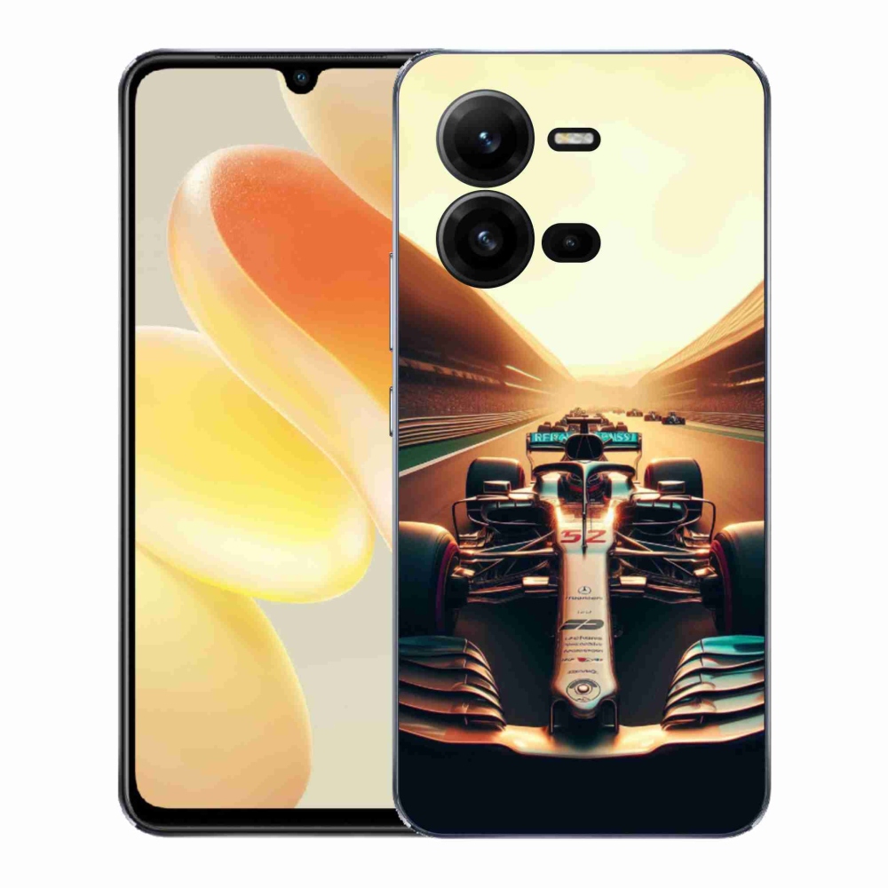 Gelový kryt mmCase na Vivo X80 Lite - formule 1