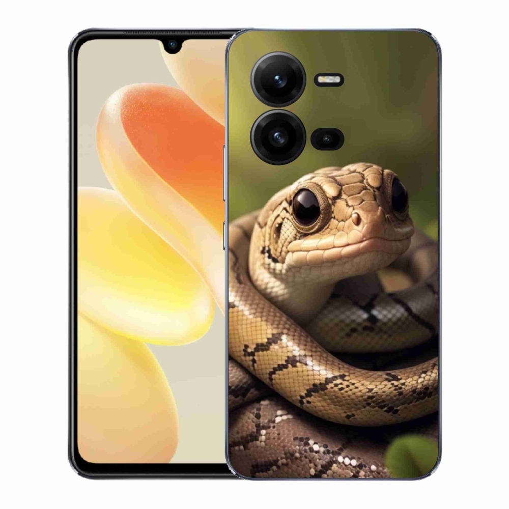 Gelový kryt mmCase na Vivo X80 Lite - had 1
