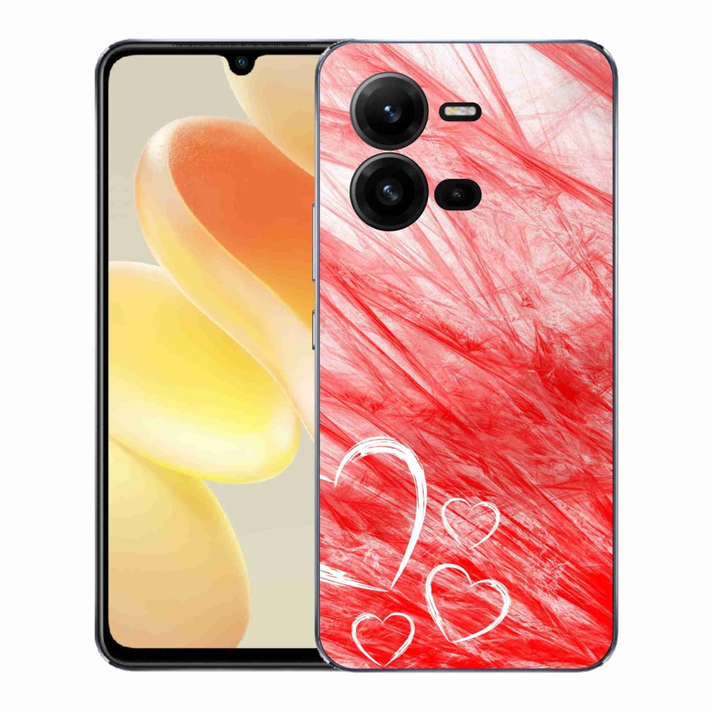 Gelový kryt mmCase na Vivo X80 Lite - heart