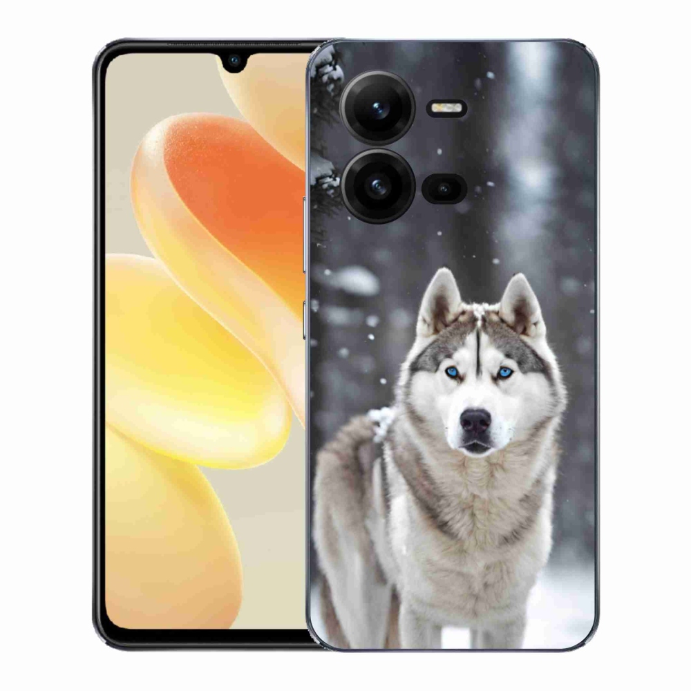 Gelový kryt mmCase na Vivo X80 Lite - husky 2
