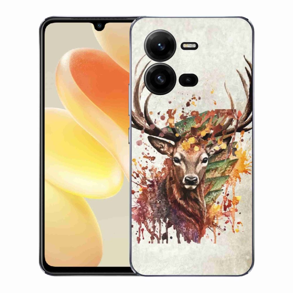 Gelový kryt mmCase na Vivo X80 Lite - jelen 1