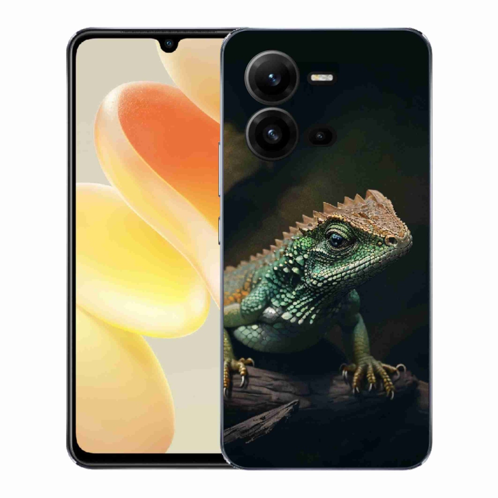 Gelový kryt mmCase na Vivo X80 Lite - ještěr