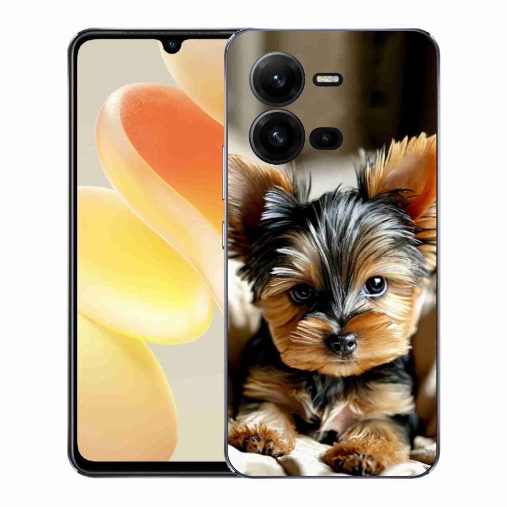 Gelový kryt mmCase na Vivo X80 Lite - jorkšír 11