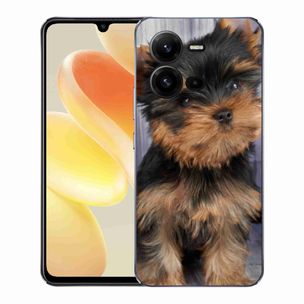 Gelový kryt mmCase na Vivo X80 Lite - jorkšír 9