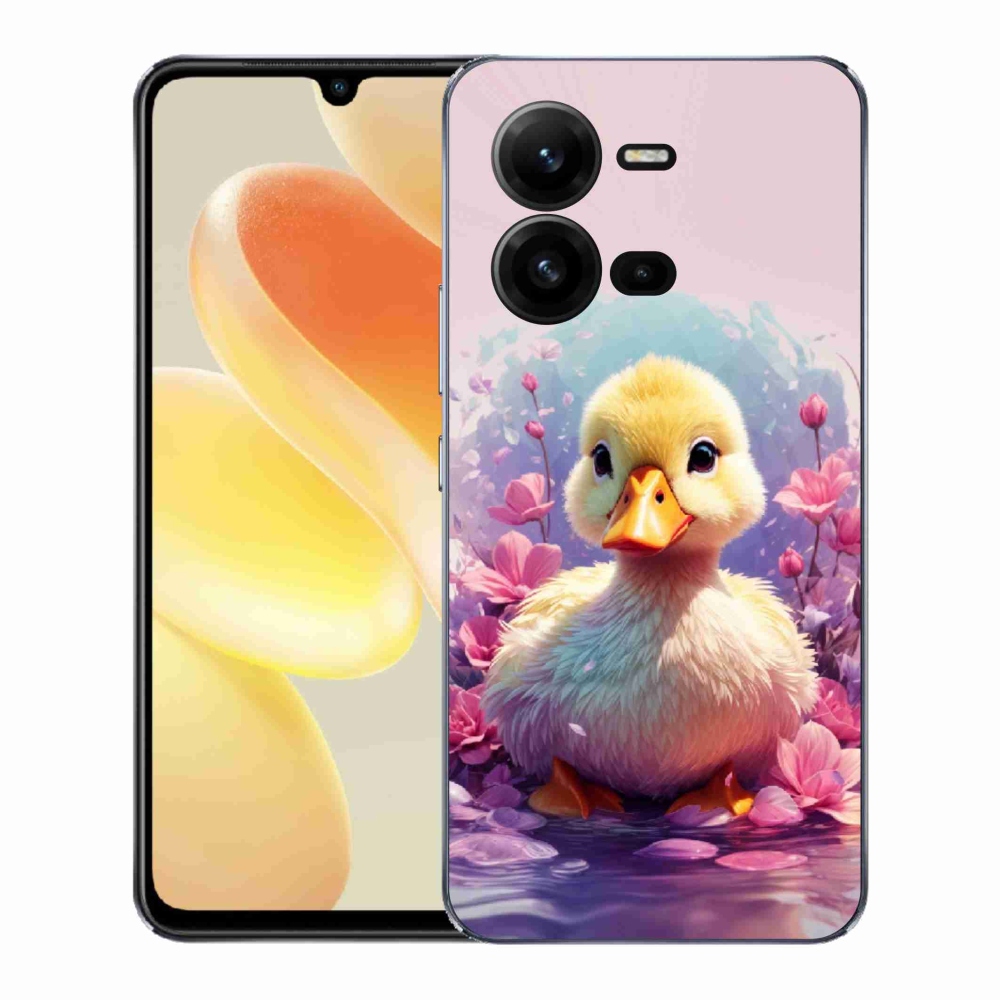 Gelový kryt mmCase na Vivo X80 Lite - kachnička