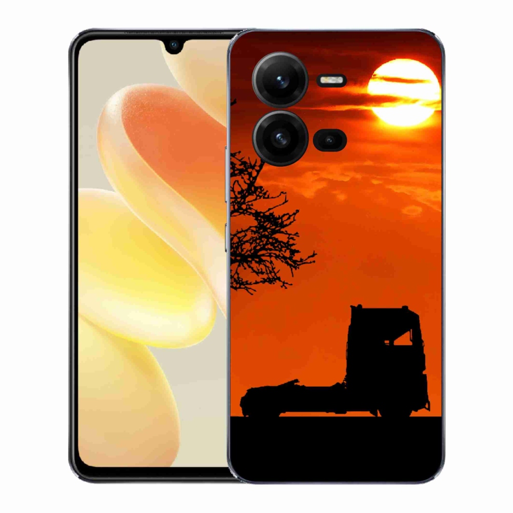Gelový kryt mmCase na Vivo X80 Lite - kamion 3
