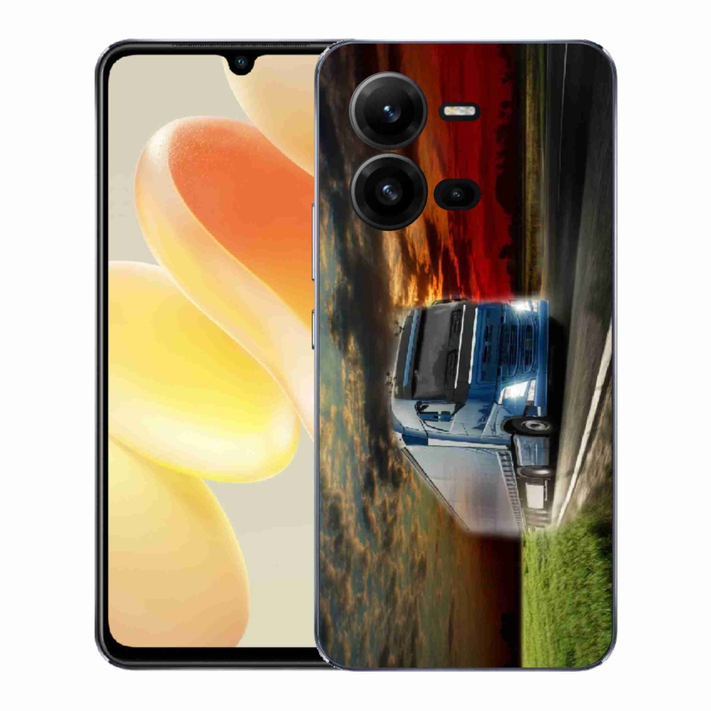 Gelový kryt mmCase na Vivo X80 Lite - kamion 4