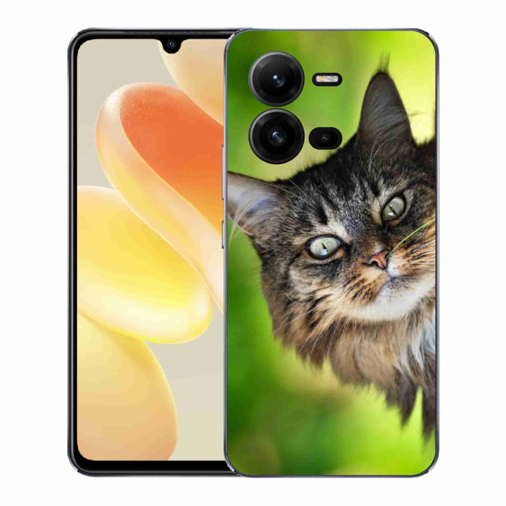 Gelový kryt mmCase na Vivo X80 Lite - kočka 3