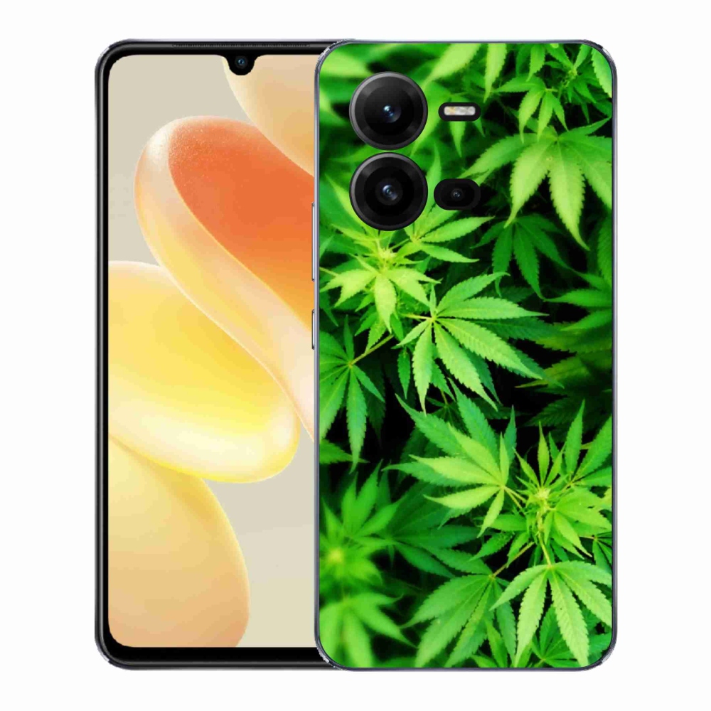 Gelový kryt mmCase na Vivo X80 Lite - konopí 3