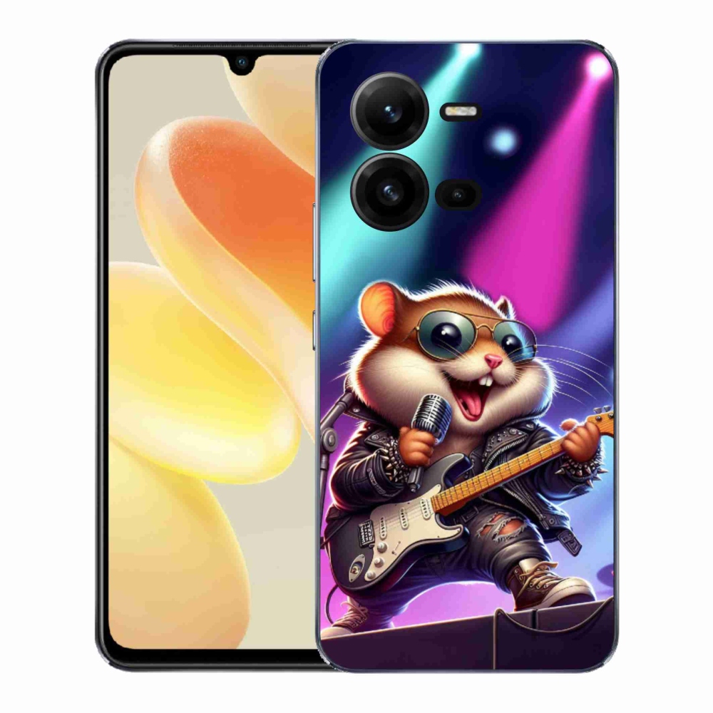 Gelový kryt mmCase na Vivo X80 Lite - křeček rocker