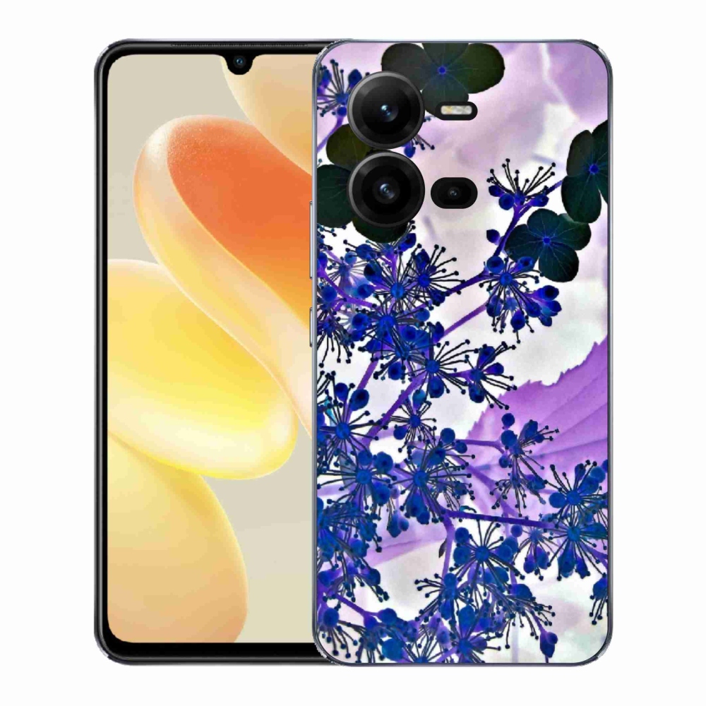 Gelový kryt mmCase na Vivo X80 Lite - květ hortenzie