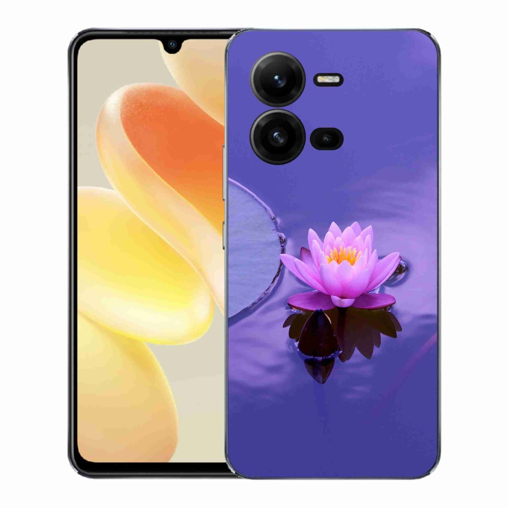 Gelový kryt mmCase na Vivo X80 Lite - květ na hladině