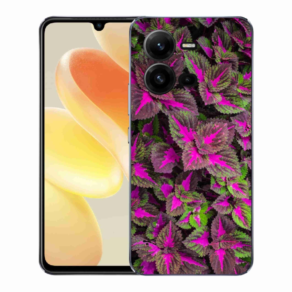 Gelový kryt mmCase na Vivo X80 Lite - květiny 10