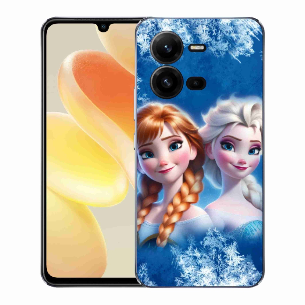 Gelový kryt mmCase na Vivo X80 Lite - ledové království 2