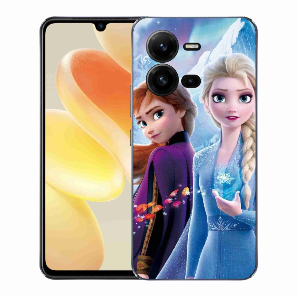 Gelový kryt mmCase na Vivo X80 Lite - ledové království 3