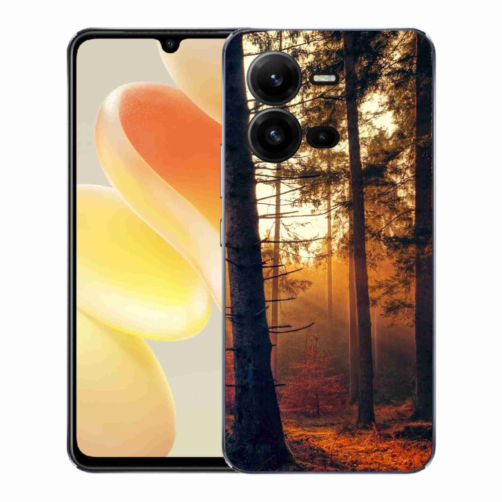 Gelový kryt mmCase na Vivo X80 Lite - les