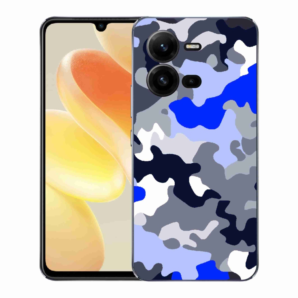 Gelový kryt mmCase na Vivo X80 Lite - maskáčový vzor 8
