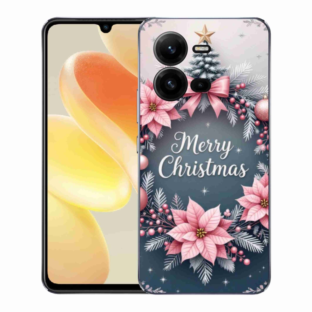 Gelový kryt mmCase na Vivo X80 Lite - merry christmas