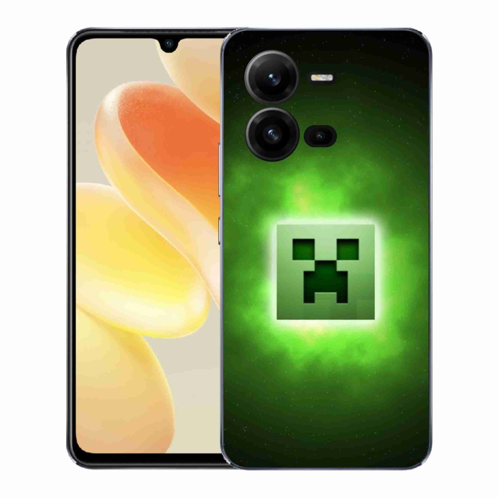 Gelový kryt mmCase na Vivo X80 Lite - minecraft