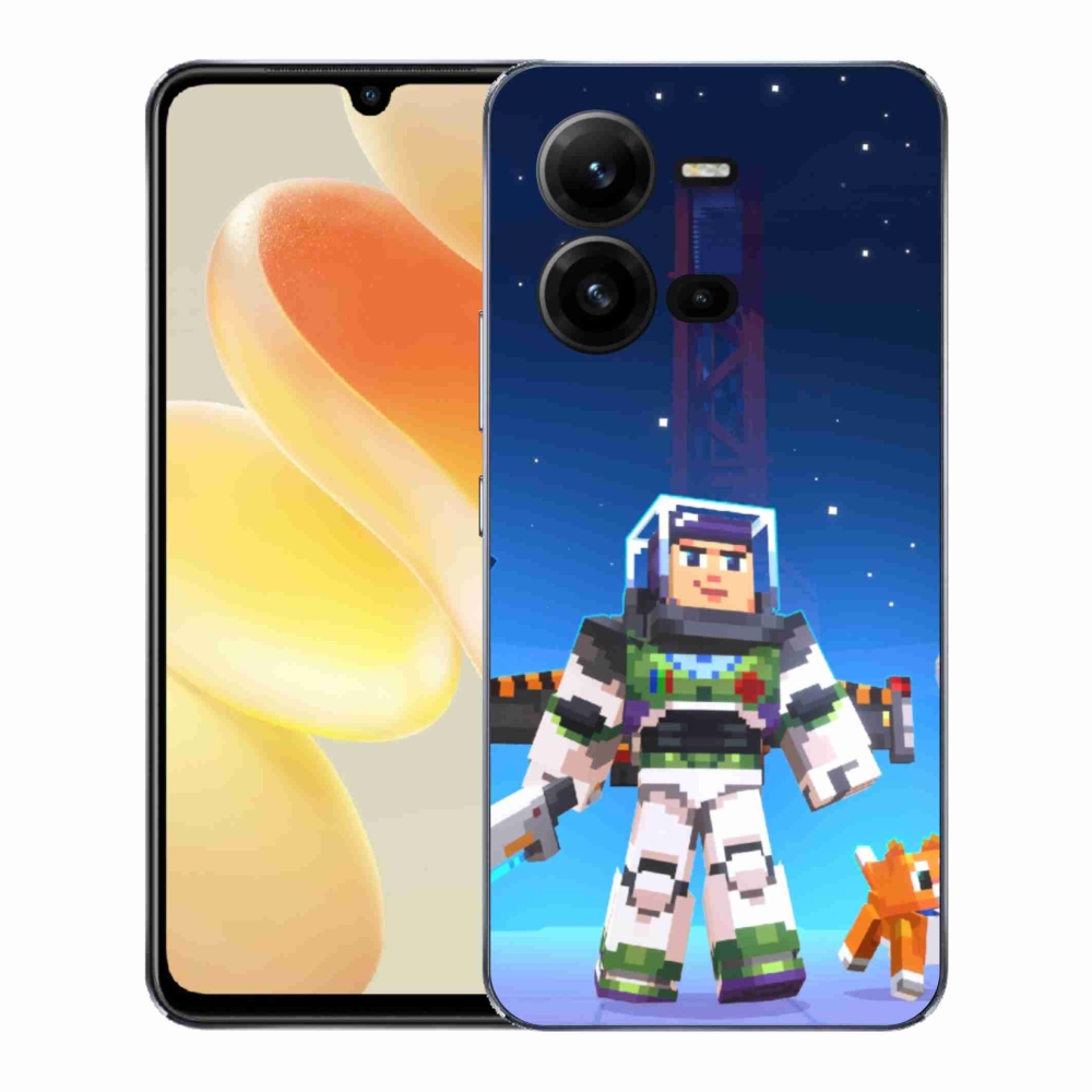 Gelový kryt mmCase na Vivo X80 Lite - minecraft 2