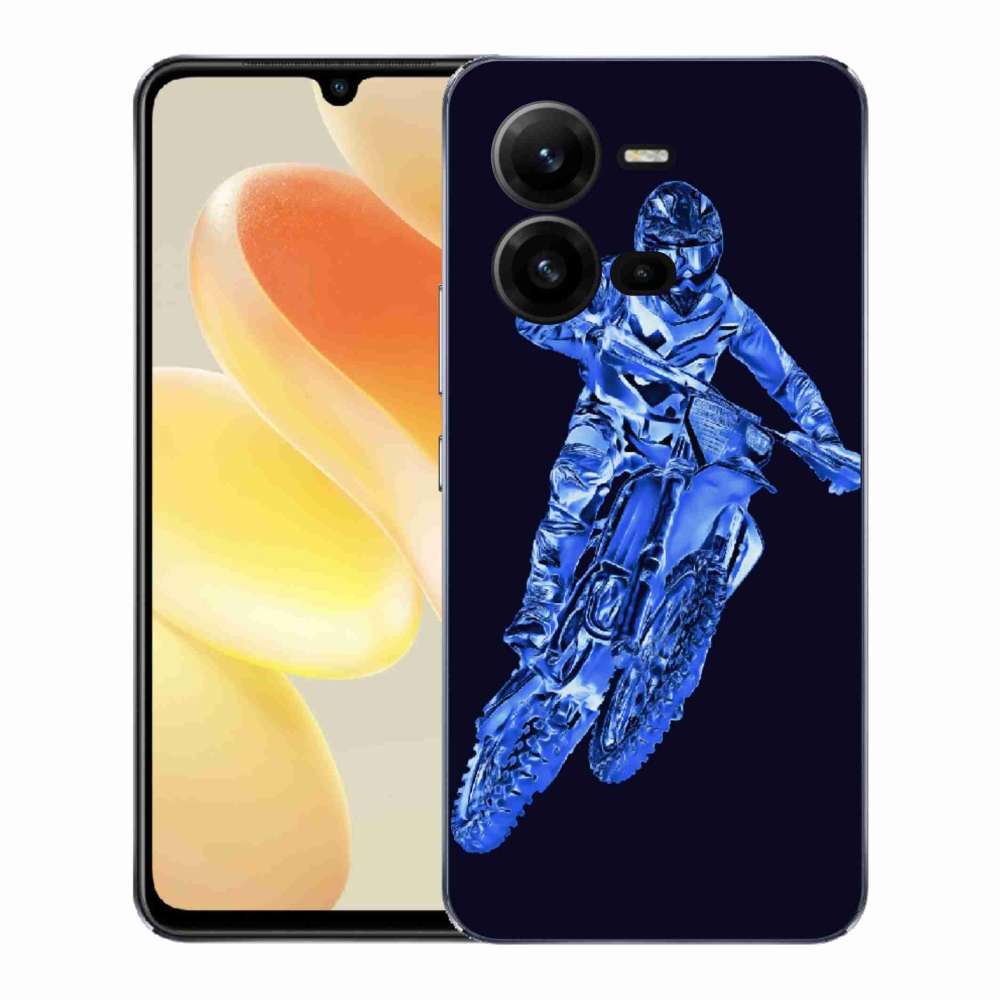 Gelový kryt mmCase na Vivo X80 Lite - motocross 1